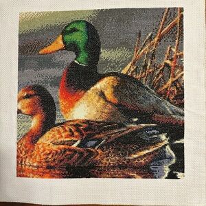 Duck Cross Stitch Art